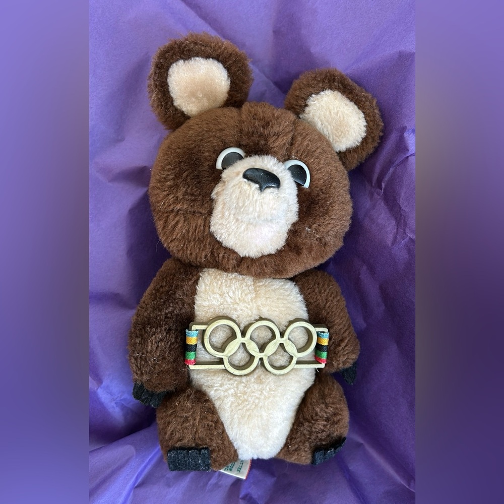 Misha - 1980 Olympics Mascot Bear Official Plush Toy